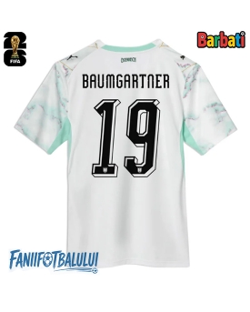 Austria Christoph Baumgartner #19 Tricou Fotbal Replică Mondial 2026 Barbati Deplasare